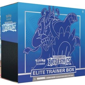 Brand new-sealed Pokemon Sword & Shield Battle Styles Box - Blue and Black